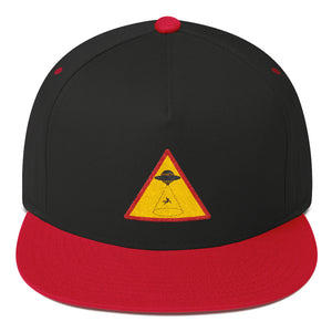 Alien Abduction Area Sign Cap