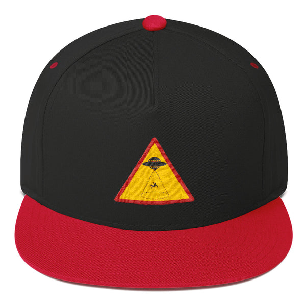 Alien Abduction Area Sign Cap