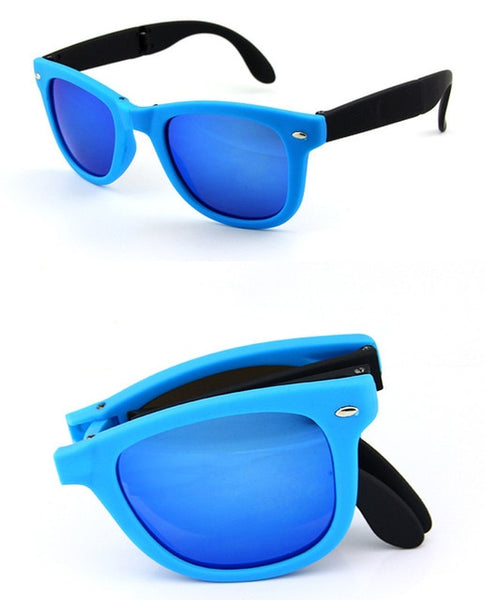 Mirrored Fold-able Sunglasses