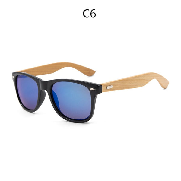 Retro Bamboo Sunglasses