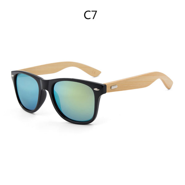 Retro Bamboo Sunglasses