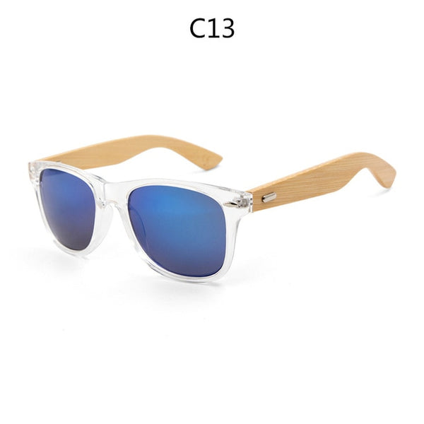 Retro Bamboo Sunglasses