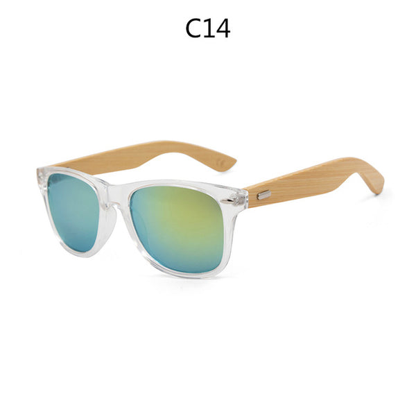 Retro Bamboo Sunglasses