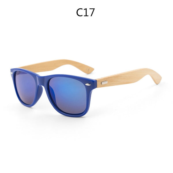 Retro Bamboo Sunglasses