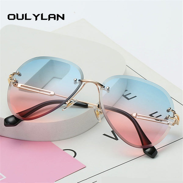 Gradient Frameless Sunglasses