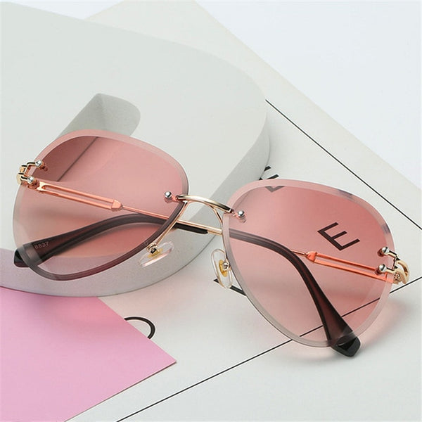 Gradient Frameless Sunglasses