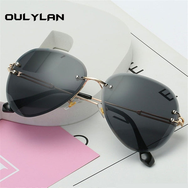 Gradient Frameless Sunglasses