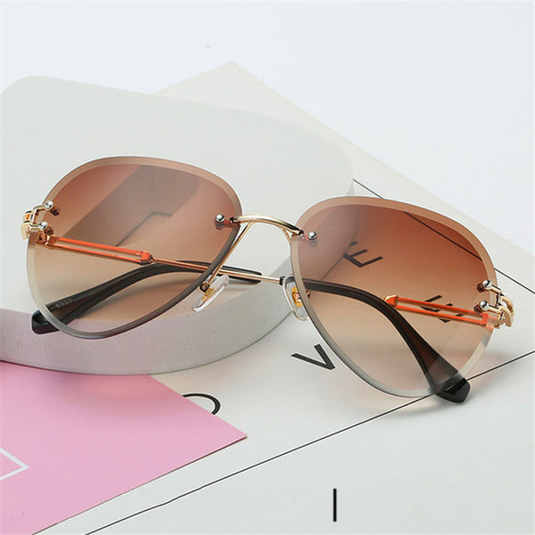 Gradient Frameless Sunglasses