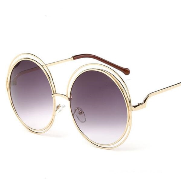 Oversized Mirror Sunglasses