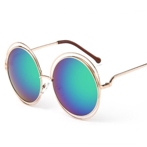 Oversized Mirror Sunglasses