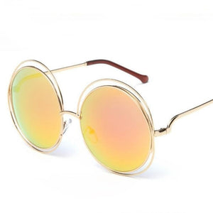 Oversized Mirror Sunglasses