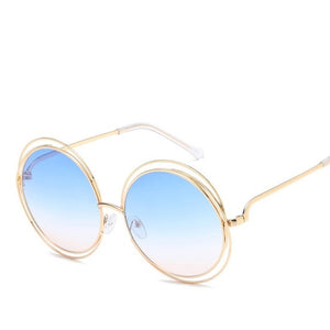 Oversized Mirror Sunglasses