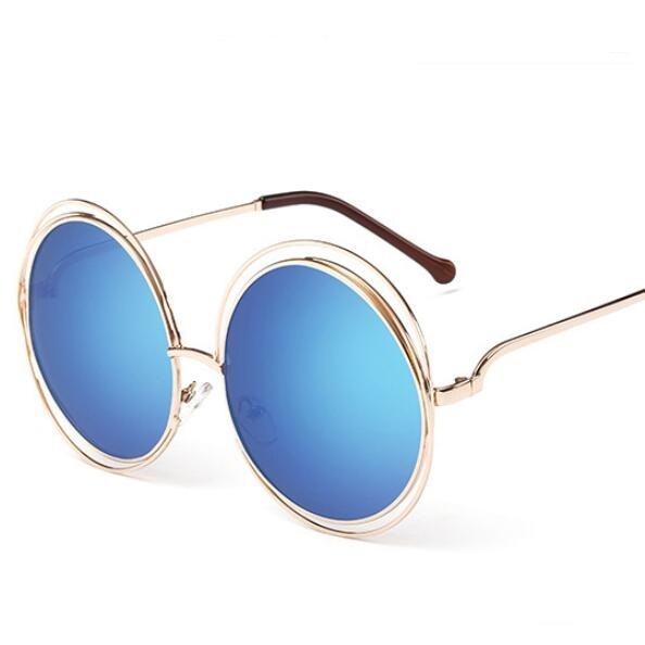 Oversized Mirror Sunglasses