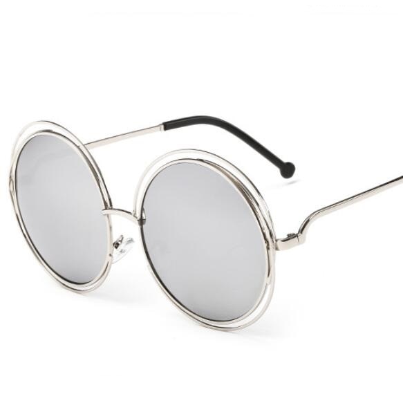 Oversized Mirror Sunglasses