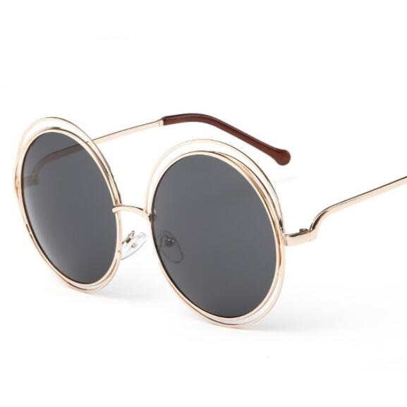 Oversized Mirror Sunglasses