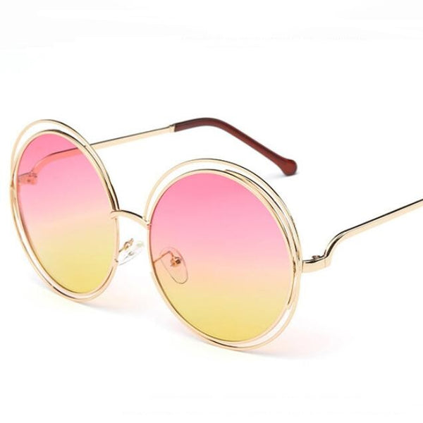 Oversized Mirror Sunglasses