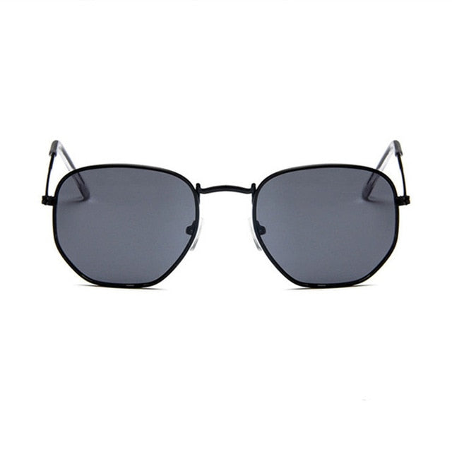 RBRARE Metal Square Small Frame Sunglasses