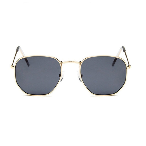 RBRARE Metal Square Small Frame Sunglasses